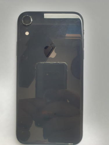 Carcaça iPhone XR Original Preta Retirada Peq Detalhes