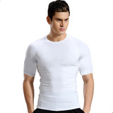 Camiseta Para Gym Licra Fria Slim  Deportiva Respirable