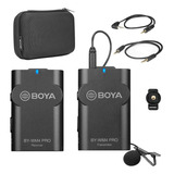 Microfone Boya By-wm4 Pro Lapela Sem Fio Smartphone Câmera