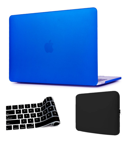 Kit Case Capa Macbook Air 13 A1466/a1369 + Bag + Pl. Teclado
