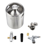 Barril De Cerveza De Acero Inoxidable, Mini Grifo Presurizad