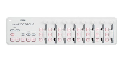 Controlador Midi Korg Nanokontrol2 Color Blanco