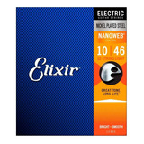 Encordoamento Guitarra 12 Cordas .010 Elixir Nanoweb Light