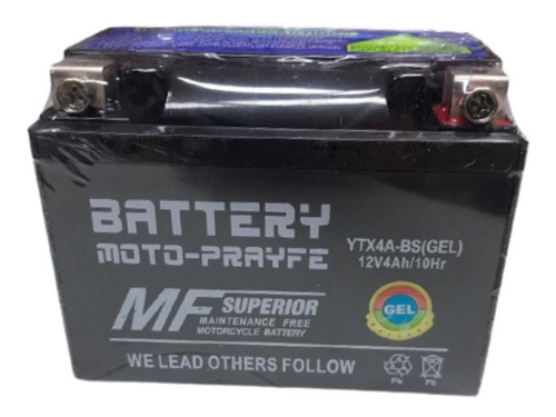 Bateria Ytx4-bs Eco Deluxe/best