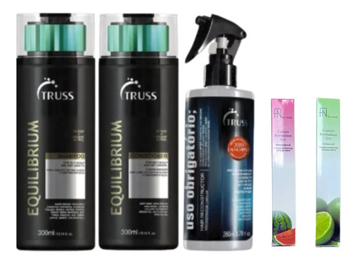 Kit Shampoo Condicionador Equilibrium+uso Obrigatório+brinde