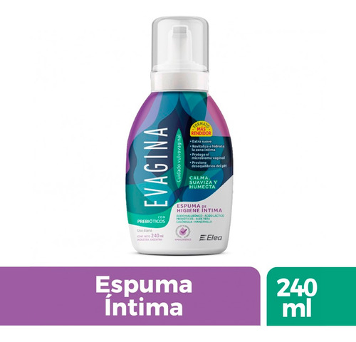 Espuma Íntima Femenina Evagina X 240ml