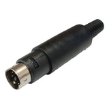 Conector Din Macho 5 Pines (5 Piezas)