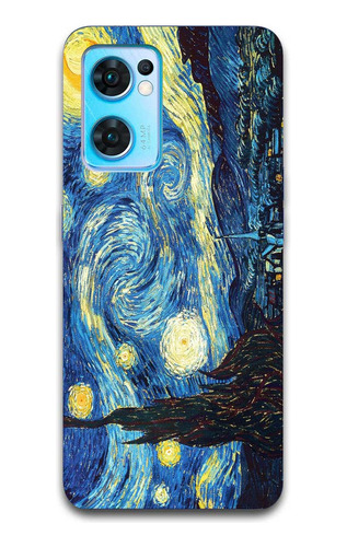 Funda Noche Estrellada 2 Van Gogh Para Oppo Todos