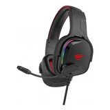 Headset Gamer Havit Gamenote H2022u Rgb Usb 7.1 Preto