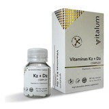 Vitaminas K2 + D2 Complex Vitalum X 30 Capsulas
