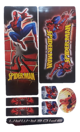 Adesivo Infantil Homem-aranha Para Bicicleta Aro 12/16/20/24