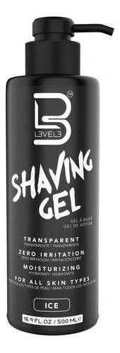 Shaving Gel Afeitar Level 3 Barberia Profesional 500ml