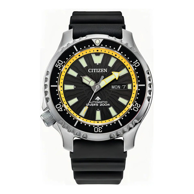Reloj Citizen Promaster Buceo Automático Ny0130-08e Hombre Color de la correa Negro Color del bisel Negro Color del fondo Negro | Envío gratis