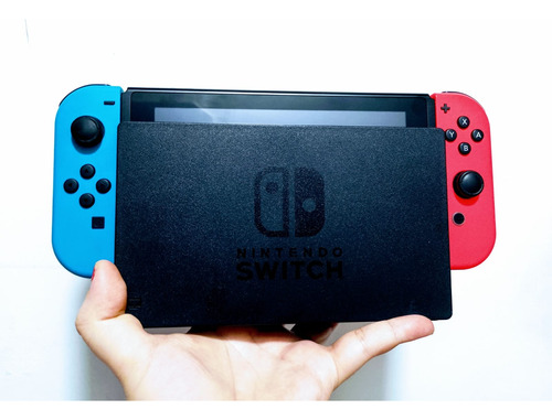 Nintendo Switch 10/10 Usada Con Micro 128gb Y Control 