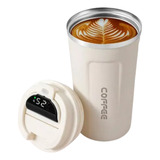 Vaso Termo Termico Digital Para Cafe Acero Inoxidable 510 Ml