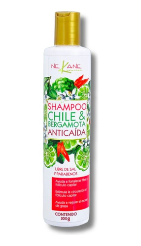 Shampoo De Chile & Bergamota 300g Nekane
