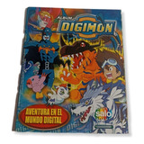 Álbum Digimon . Salo 2000 . Incompleto. Solo 60 Lam. Pegadas