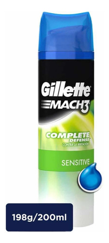 Gel De Afeitar Gillette Complete Defense Sensitive 198 G