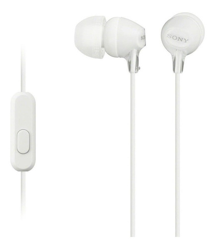 Audífonos In-ear Sony Ex Series Mdr-ex15ap Blanco