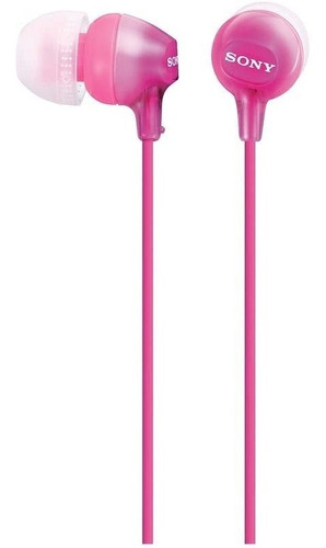 Audífonos In-ear Sony Ex Series Mdr-ex15lp Rosa