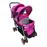 Carriola Gemelar Doble Economic Babytek P-f Colores Favorito