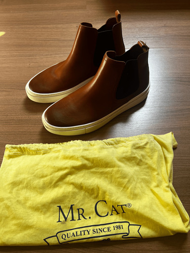 Bota Casual Mr Cat Marrom Tam 38 (perfeito Estado)