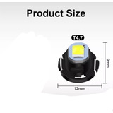 2x Lampada Led Base T4.7 12mm Teto Golf Polo - Azul