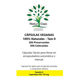 Cápsulas Duras Origen Vegetal (veganas) 2.000 Unid. Tam 0