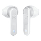 Fone De Ouvido Sem Fio Jbl Wave Flex White Com Microfone