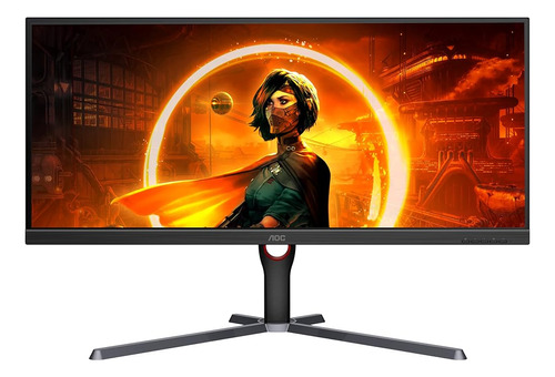 Aoc U34g3x Monitor Para Juegos Ultra Ancho Sin Marco De 34 ,