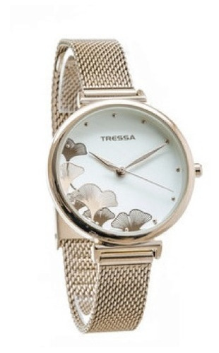 Reloj Pulsera Tressa Lizie-1  Malla Tejida Agente Oficial