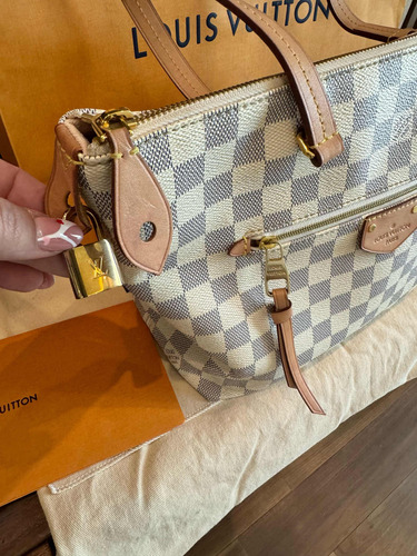 Bolso Louis Vuitton Original Modelo Iena Pm Damier Azur