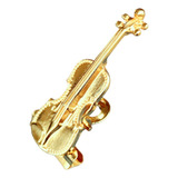 Prendedor De Hinários Miniatura Violino Stradivarius O Par