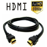 Cabo Hdmi Conexão Dourada - Emborrachado 2m T-black Original