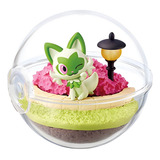 Pokemon Figura Original Rement Sprigatito Terrarium