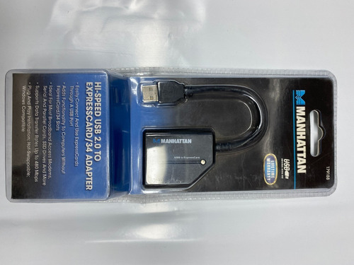 Adaptador Usb 2.0 A Express Card/34 Manhattan