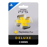 Playstation Plus 3 Meses Deluxe Ps5 +700 Juegos