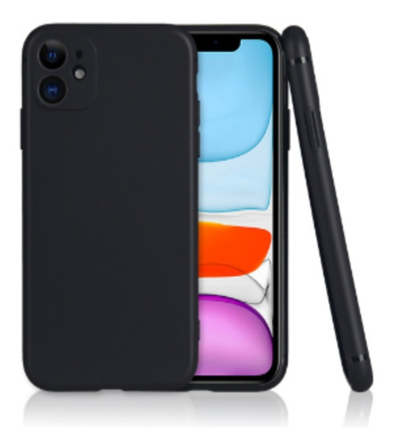 Capa Case Capinha Silicone P/ iPhone 11 6.1 Proteção Câmera