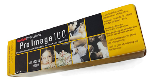 Pack 5 Rollos Kodak Pro Image 100