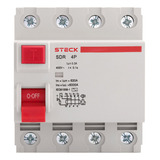 Disyuntor Interruptor Diferencial Steck 4p 40a 30ma 400v