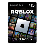Roblox 15 Usd (1200 Robux) Gift Card