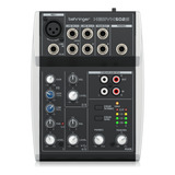 Consola Analógica Behringer Xenyx 502s 5 canales Usb