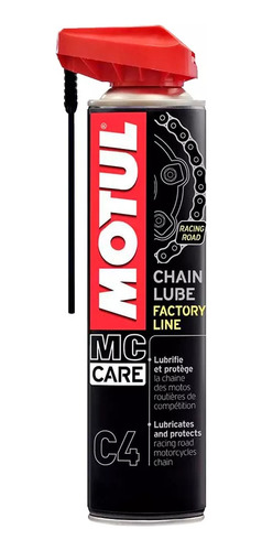 Lubricante De Cadena Motul C4 400ml Factory Line 