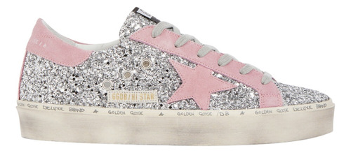 Tennis Golden Goose Hi Star Pink Glitter Low-top Originales