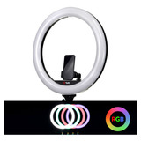 Iluminador Circular Led Ring Light Tolifo 19  Rgb 60w Selfie
