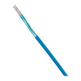 Bobina Utp Cat 6a Cable 305 Mts 23 Awg Cobre Color Azul