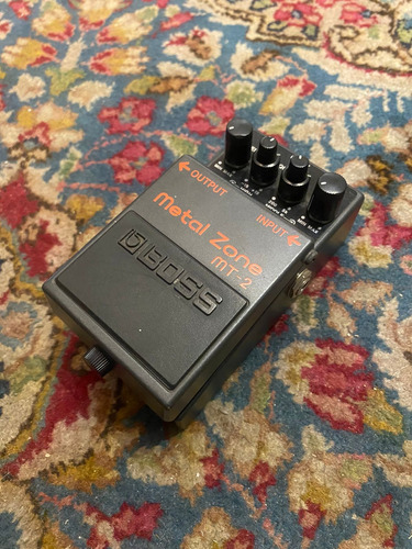 Pedal Boss Metal Zone Mt-2 - Semi Novo