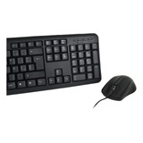 Kit De Teclado Y Mouse Alámbrico Perfect Choice Pc-201076