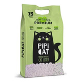 Arena Ecológica Premium Pipi Cat Lavanda 15kg X 15kg De Peso Neto  Y 15kg De Peso Por Unidad