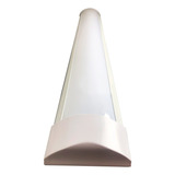 4 Luminária Tubular De Sobrepor Led Slim 20w 60cm Luz Branca Cor Branco Frio 110v/220v